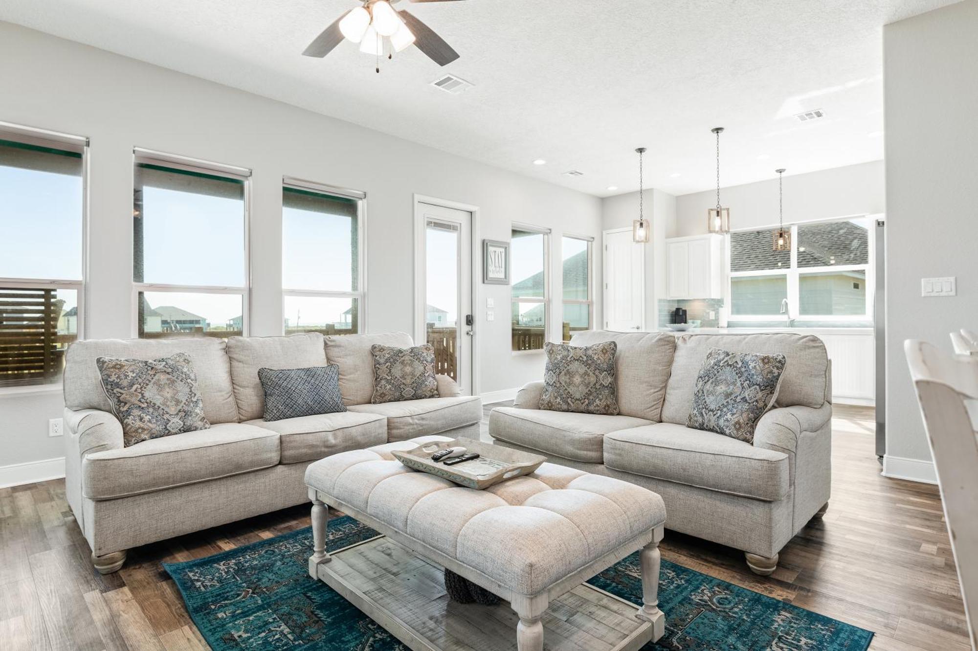 Stylish 4Br Crystal Beach Retreat Walk To Beach Bolivar Peninsula Buitenkant foto